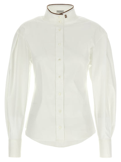 'Shiny Collar Detail' shirt Shirt, blouse