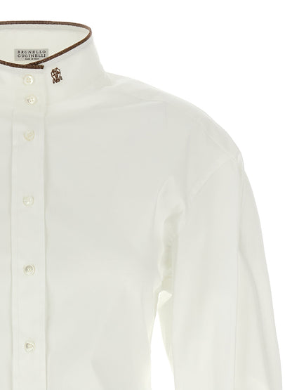 'Shiny Collar Detail' shirt Shirt, blouse