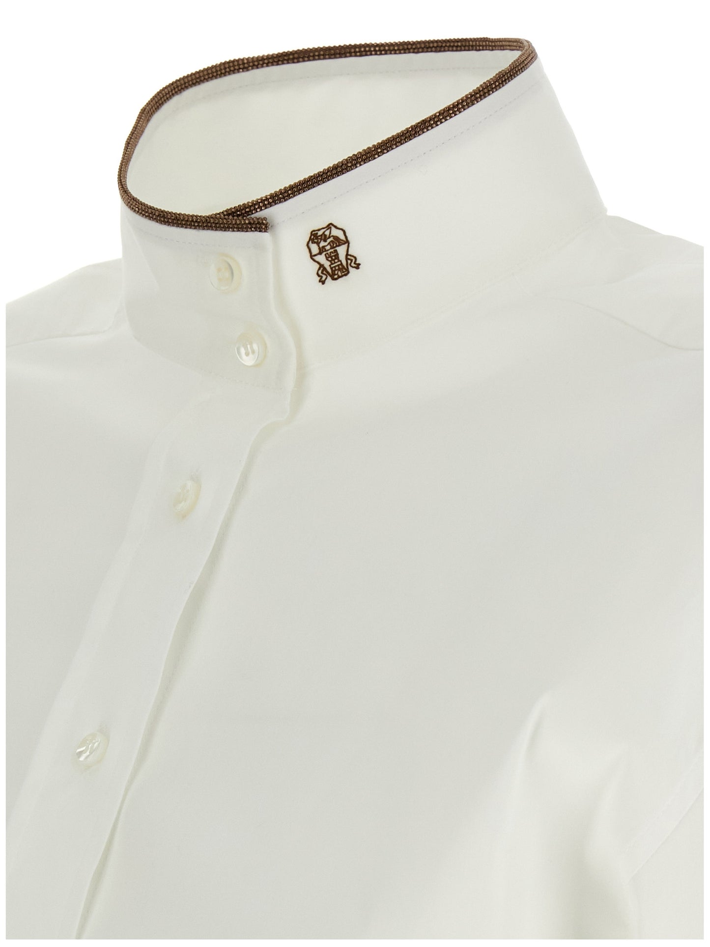 'Shiny Collar Detail' shirt Shirt, blouse