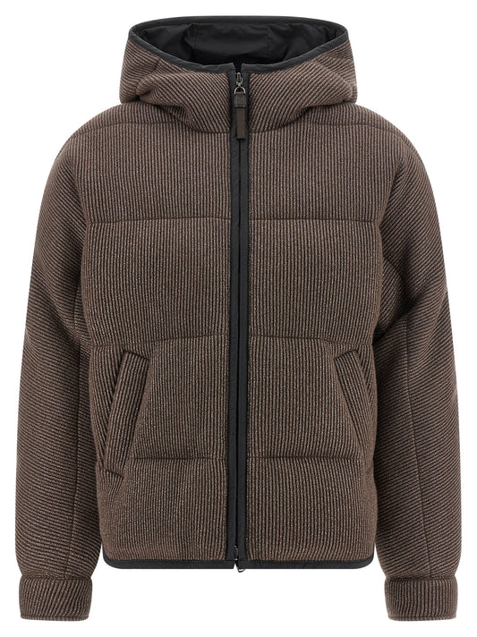 Lame wool down jacket Down jacket, Parka, Casual jackets