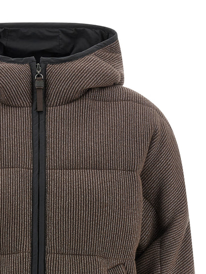Lame wool down jacket Down jacket, Parka, Casual jackets