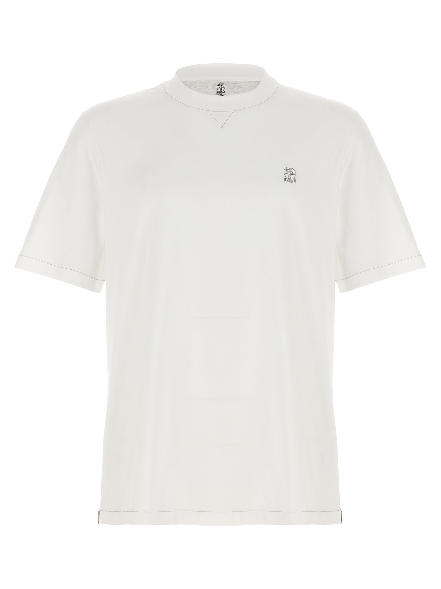 Logo embroidery t-shirt T-shirt