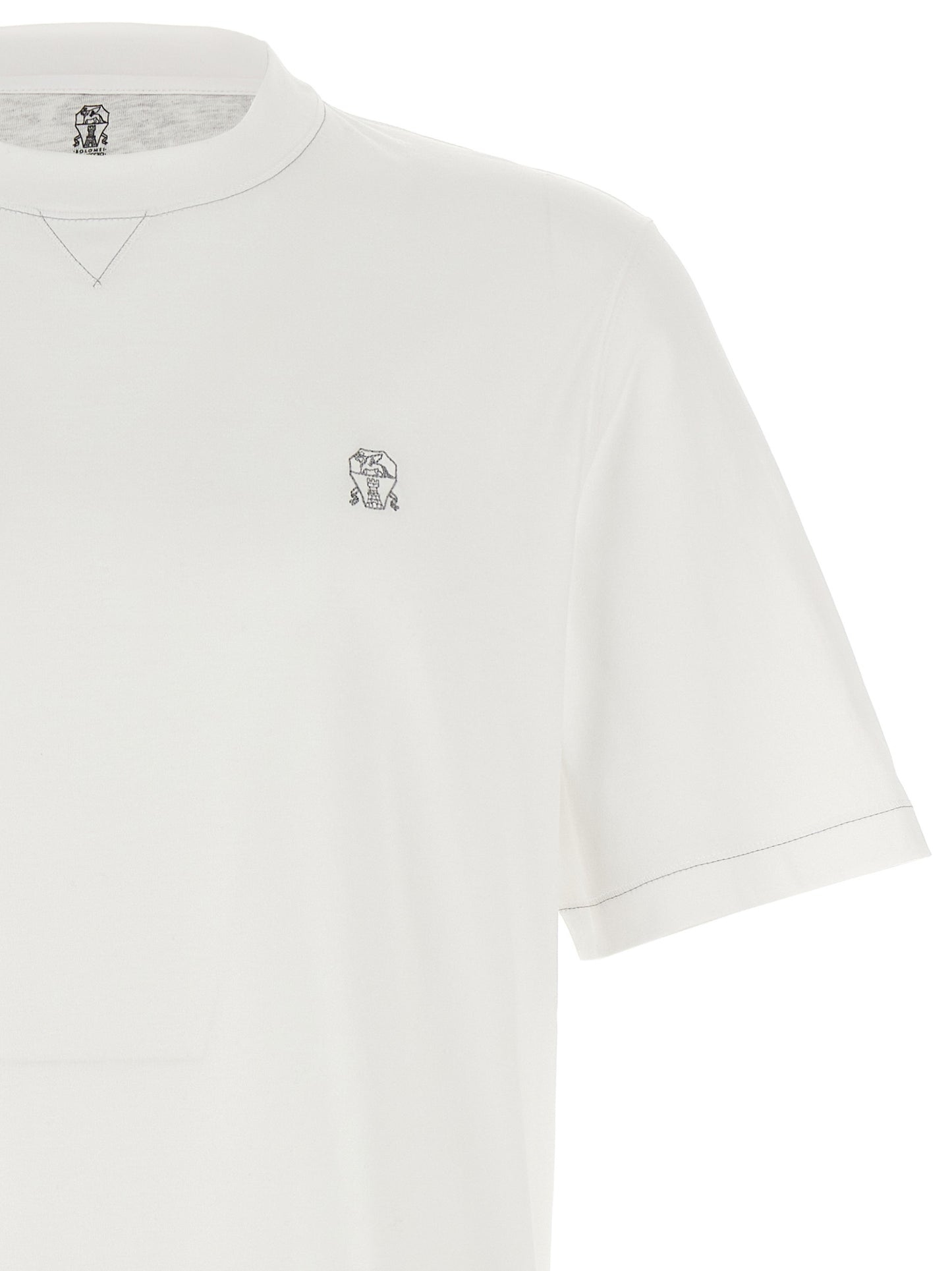 Logo embroidery t-shirt T-shirt