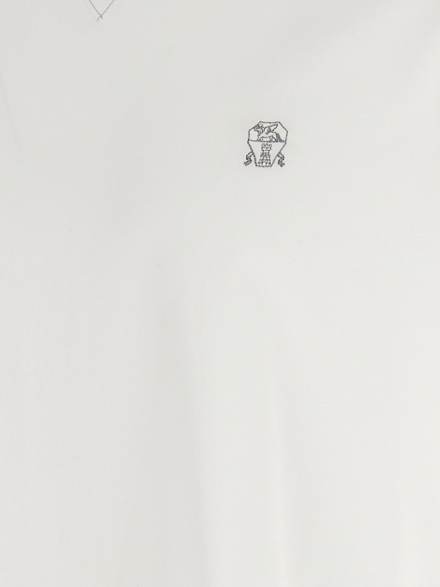 Logo embroidery t-shirt T-shirt
