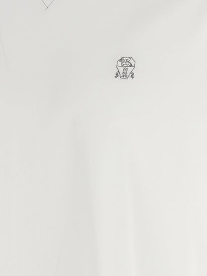 Logo embroidery t-shirt T-shirt