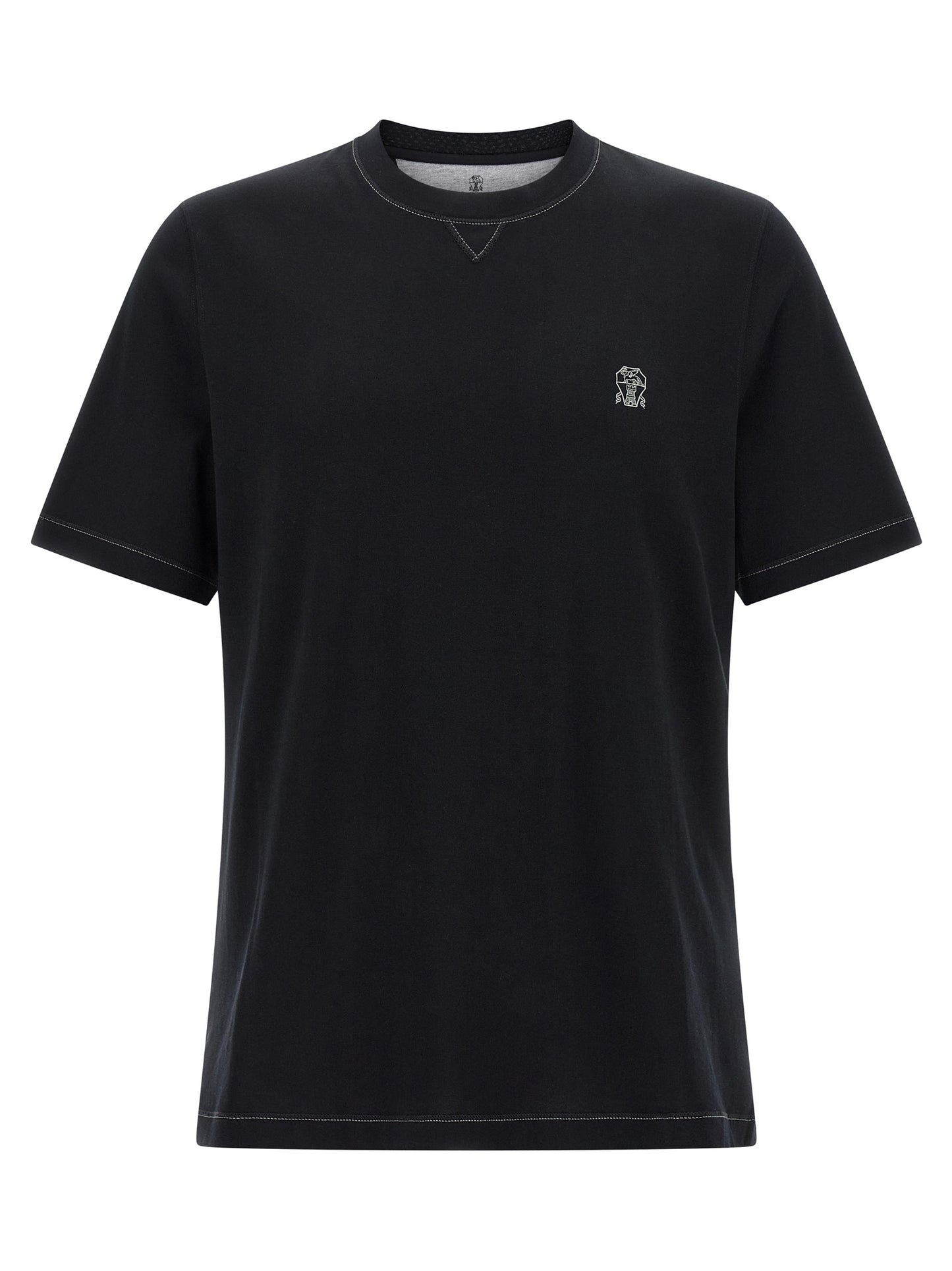 Logo embroidery t-shirt T-shirt
