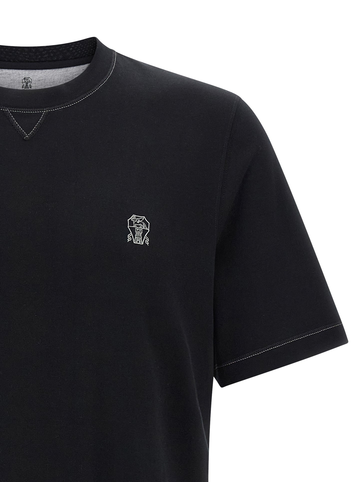 Logo embroidery t-shirt T-shirt