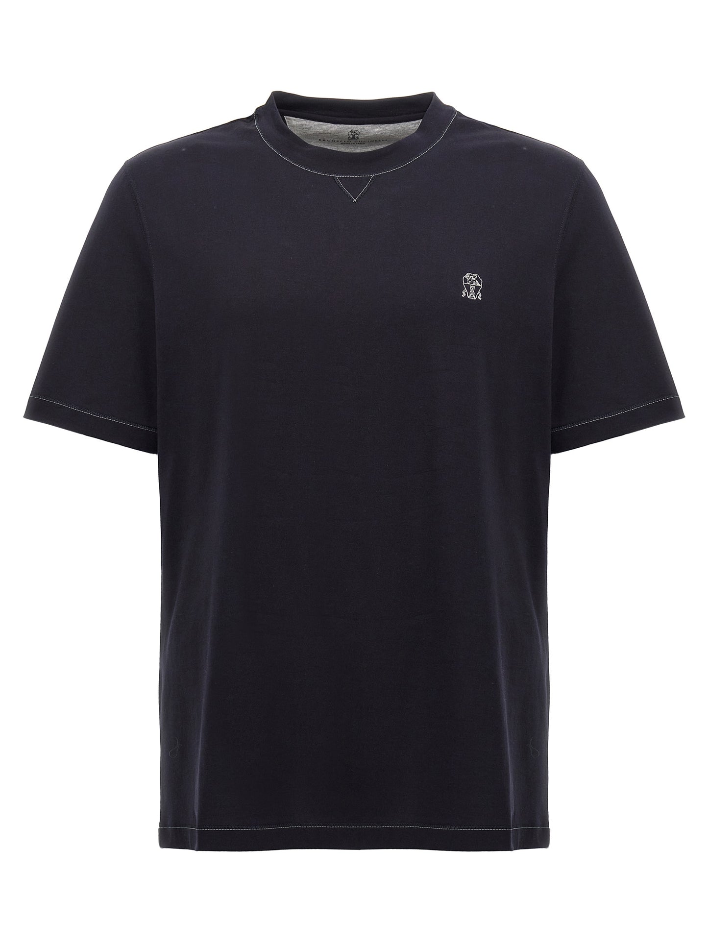 Logo embroidery t-shirt T-shirt