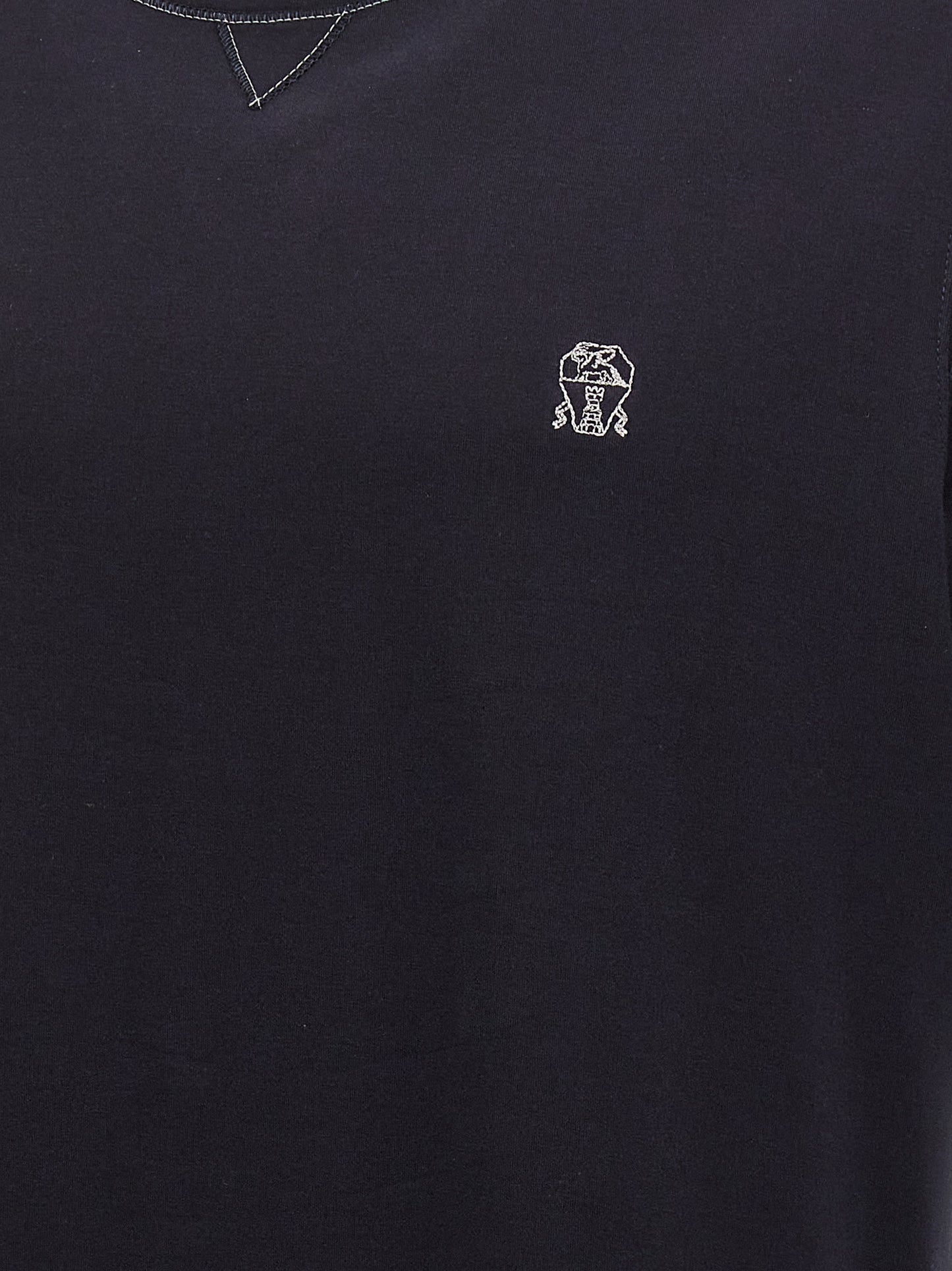 Logo embroidery t-shirt T-shirt
