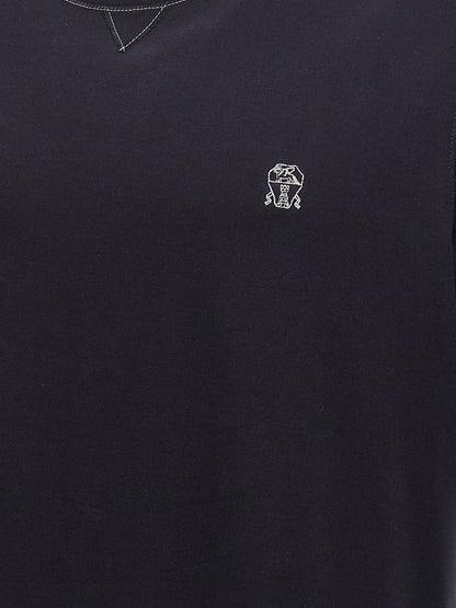 Logo embroidery t-shirt T-shirt