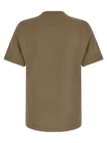 Double layer t-shirt T-shirt