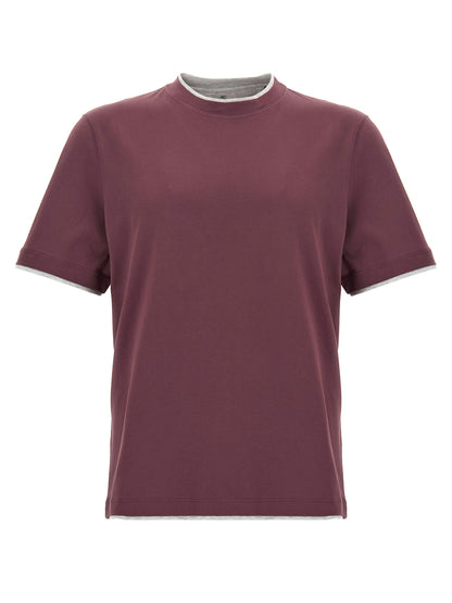 Double layer t-shirt T-shirt