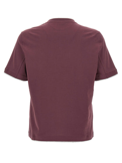 Double layer t-shirt T-shirt
