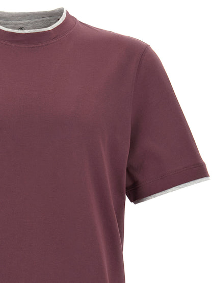 Double layer t-shirt T-shirt