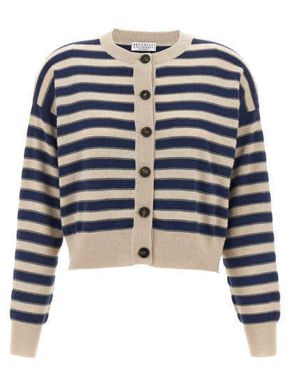 'Sparkling Stripes' cardigan Sweater, cardigans