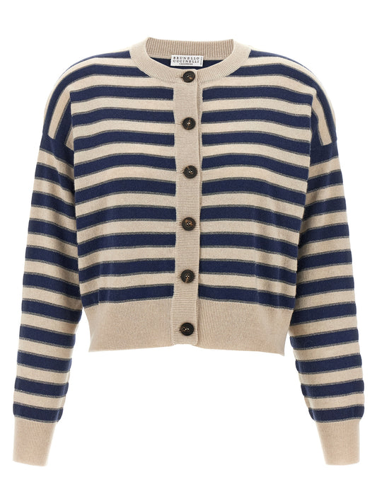 'Sparkling Stripes' cardigan Sweater, cardigans