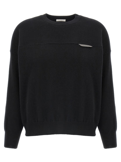 Monile crop sweater Sweater, cardigans