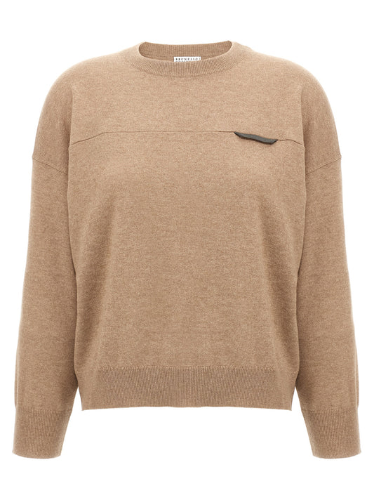 Monile crop sweater Sweater, cardigans