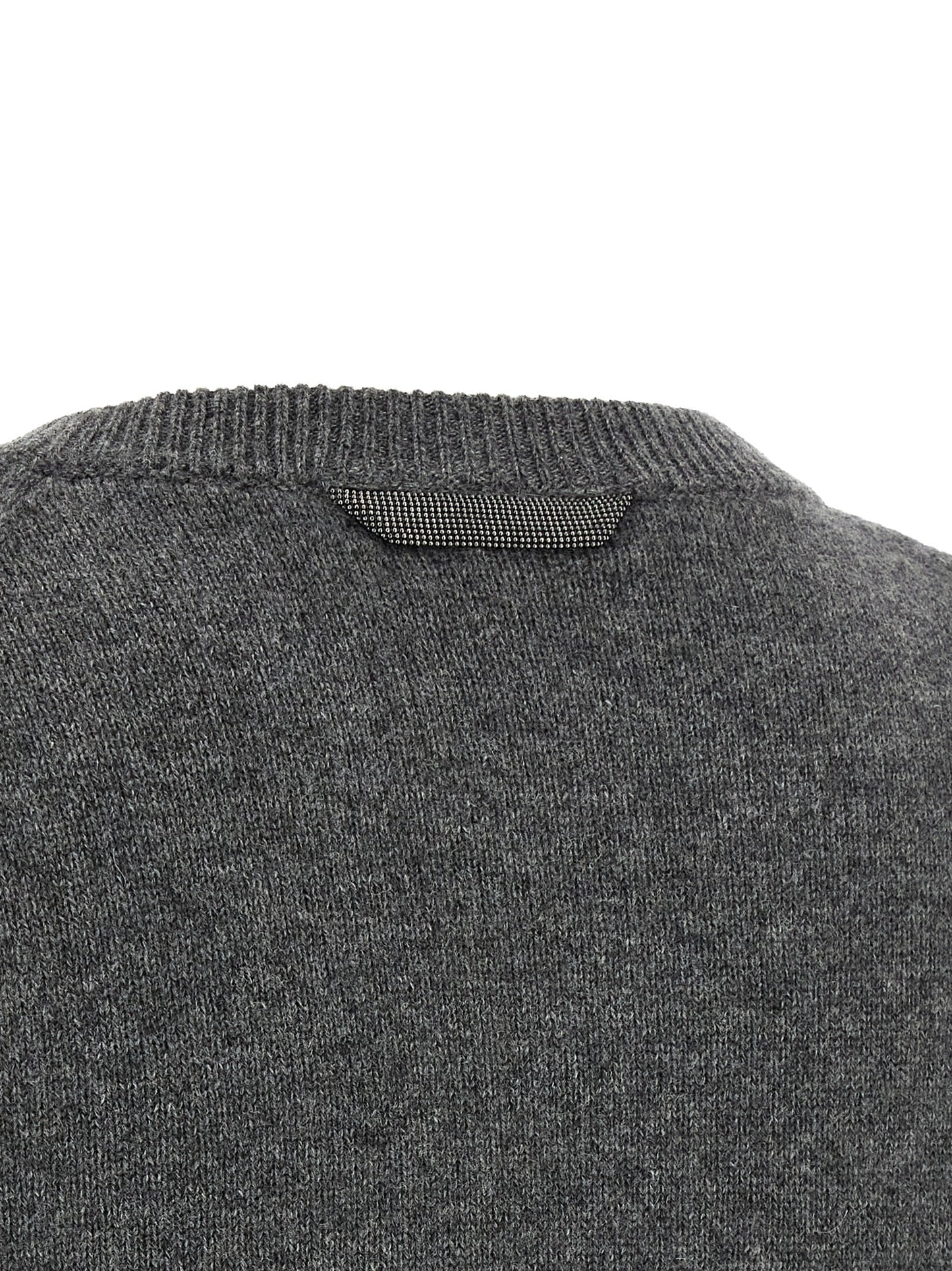 'Monile' detail sweater Sweater, cardigans