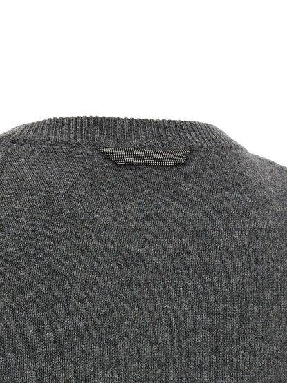 'Monile' detail sweater Sweater, cardigans