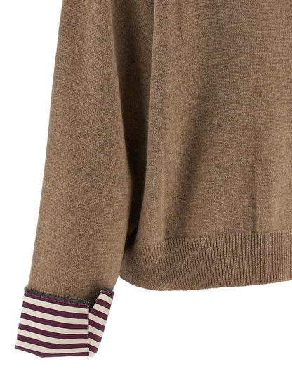 'Shiny Shirt Details' sweater Sweater, cardigans