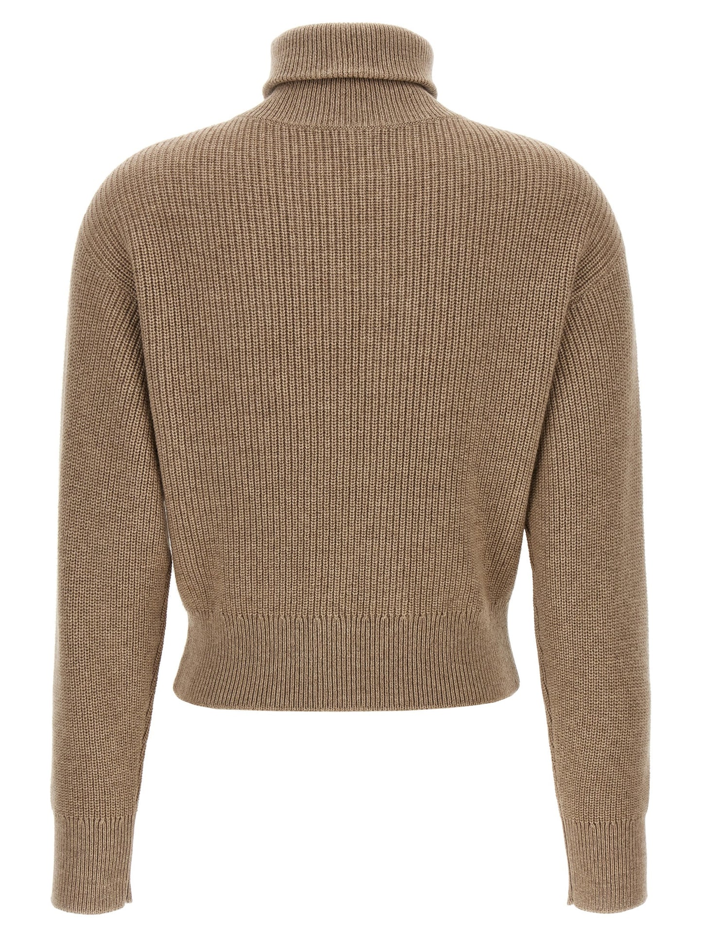 'Shiny Flap Detail' cropped cardigan Sweater, cardigans