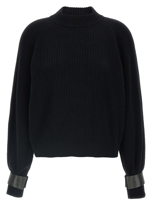 'Monile' cuffs sweater Sweater, cardigans