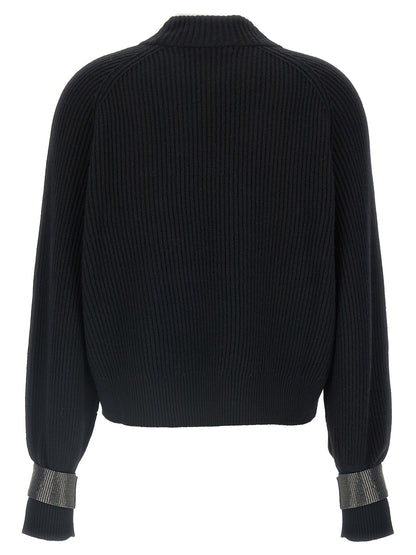 'Monile' cuffs sweater Sweater, cardigans