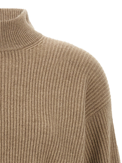 Monile crop cuff sweater Sweater, cardigans