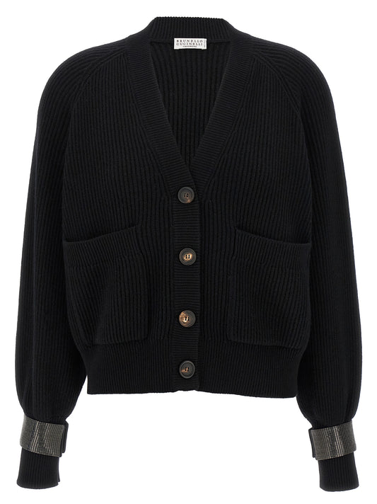 Monile cuff cardigan Sweater, cardigans