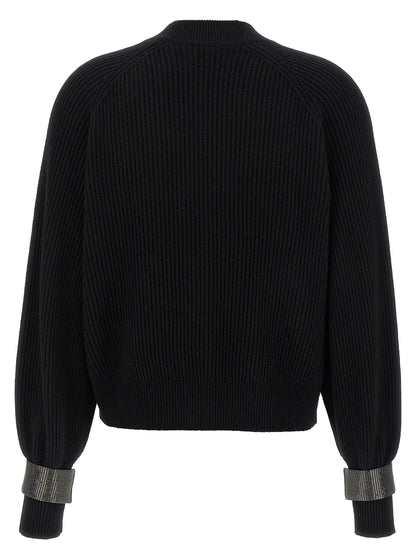 Monile cuff cardigan Sweater, cardigans