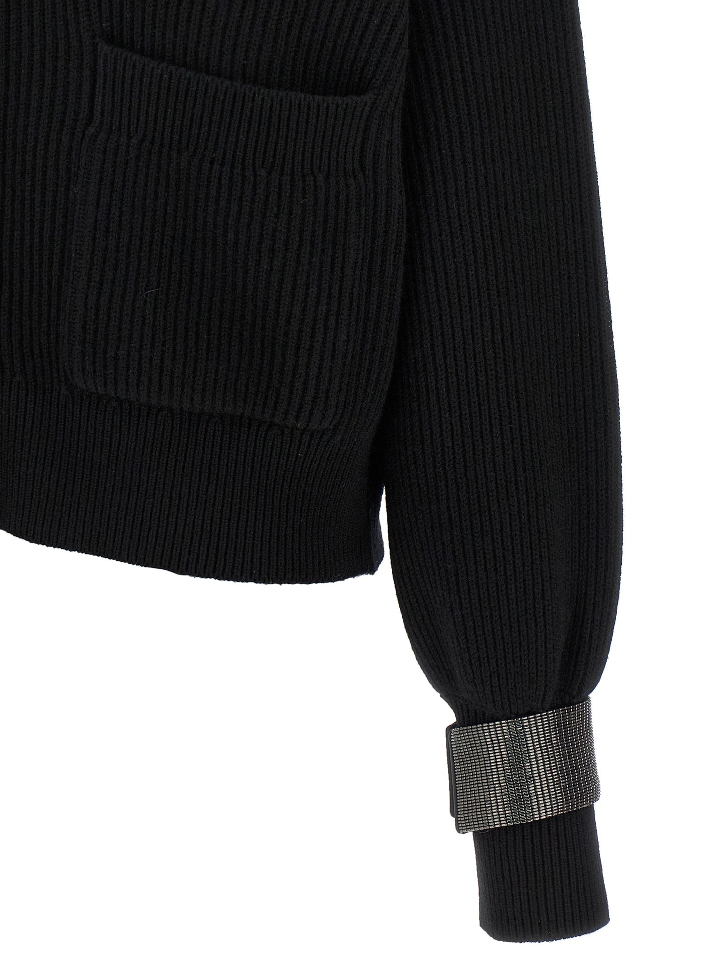 Monile cuff cardigan Sweater, cardigans