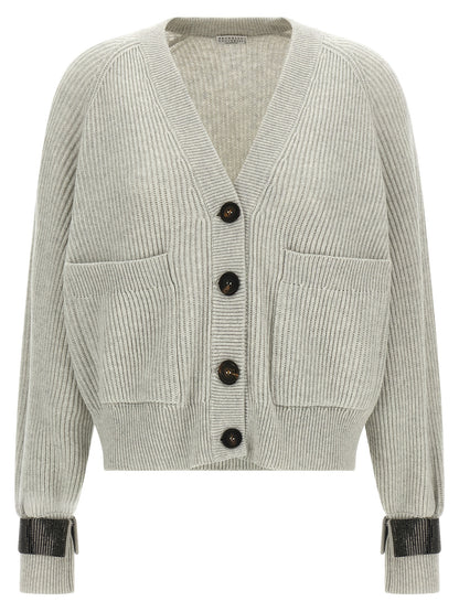 Monile cuff cardigan Sweater, cardigans