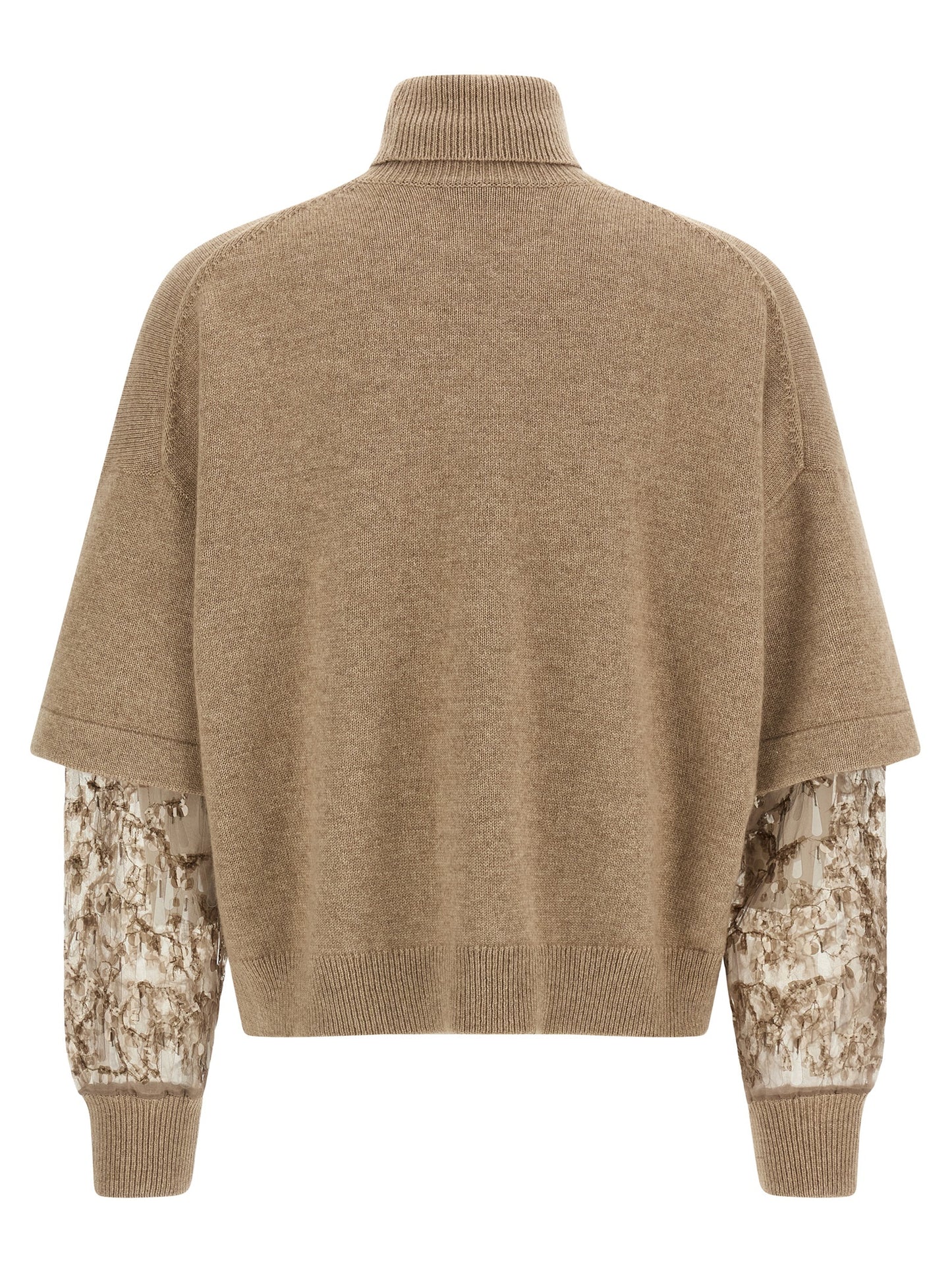 Sequin sleeve sweater Sweater, cardigans