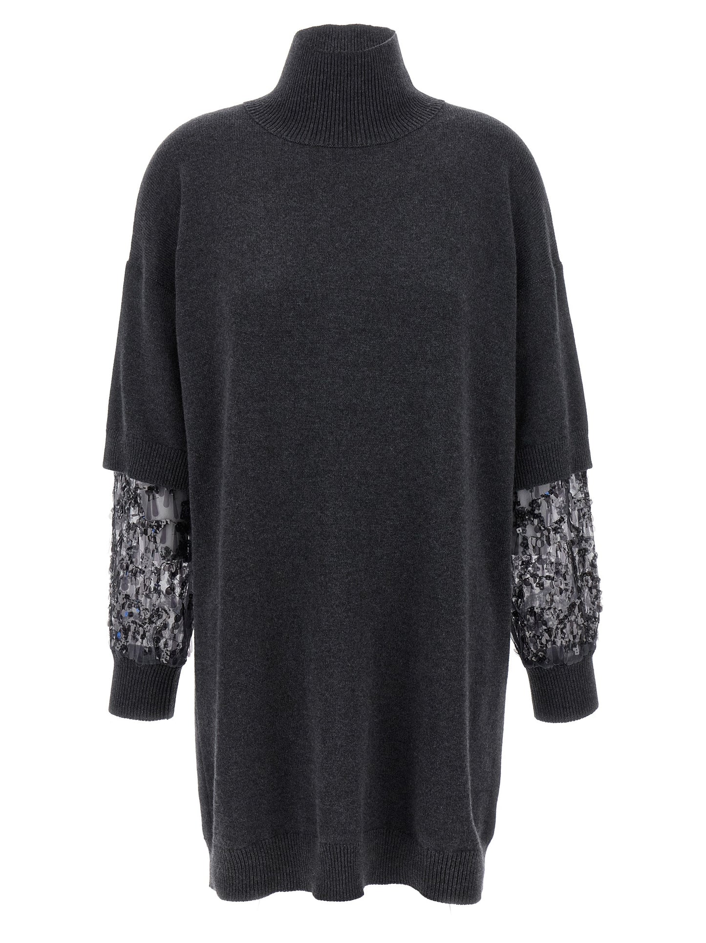 Sequin sleeve dress Dresses