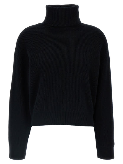 Ribbed turtleneck sweater Sweater, cardigans