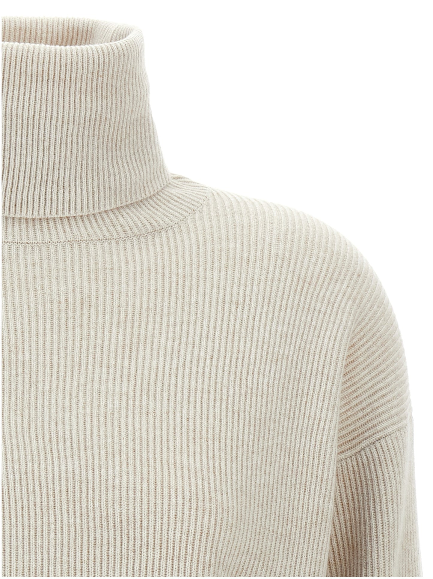 Ribbed turtleneck sweater Sweater, cardigans