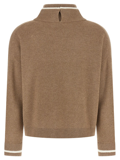 Double layer sweater Sweater, cardigans