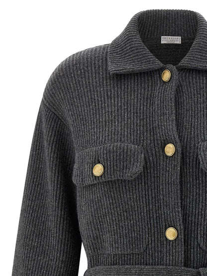 English ribbed cardigan Sweater, cardigans