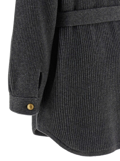 English ribbed cardigan Sweater, cardigans