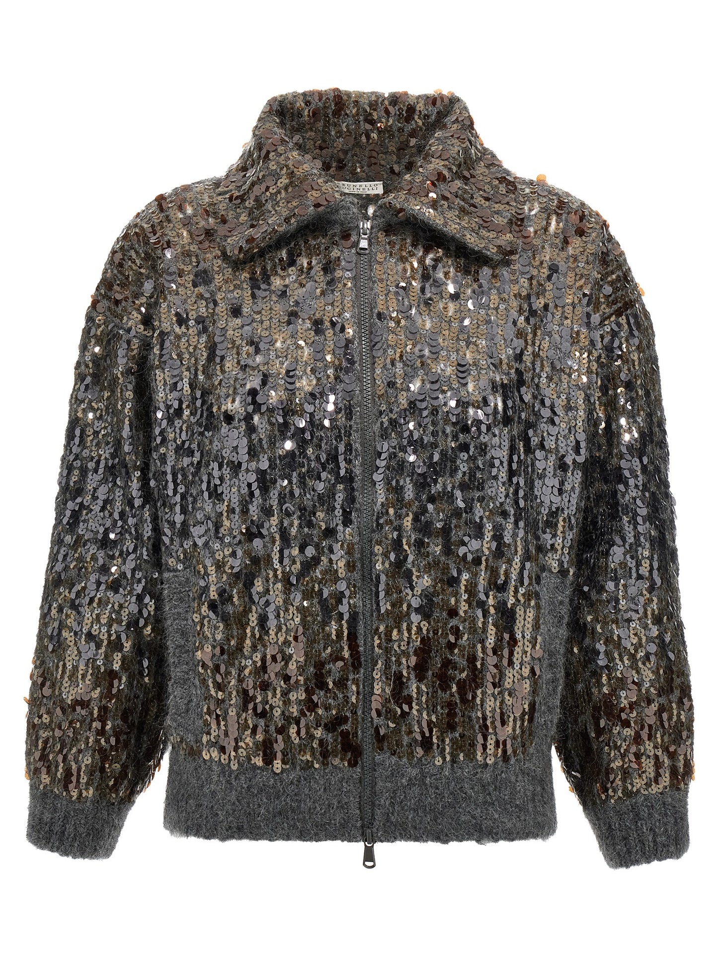 'Dazzling Dégradé Embroidery' cardigan Sweater, cardigans