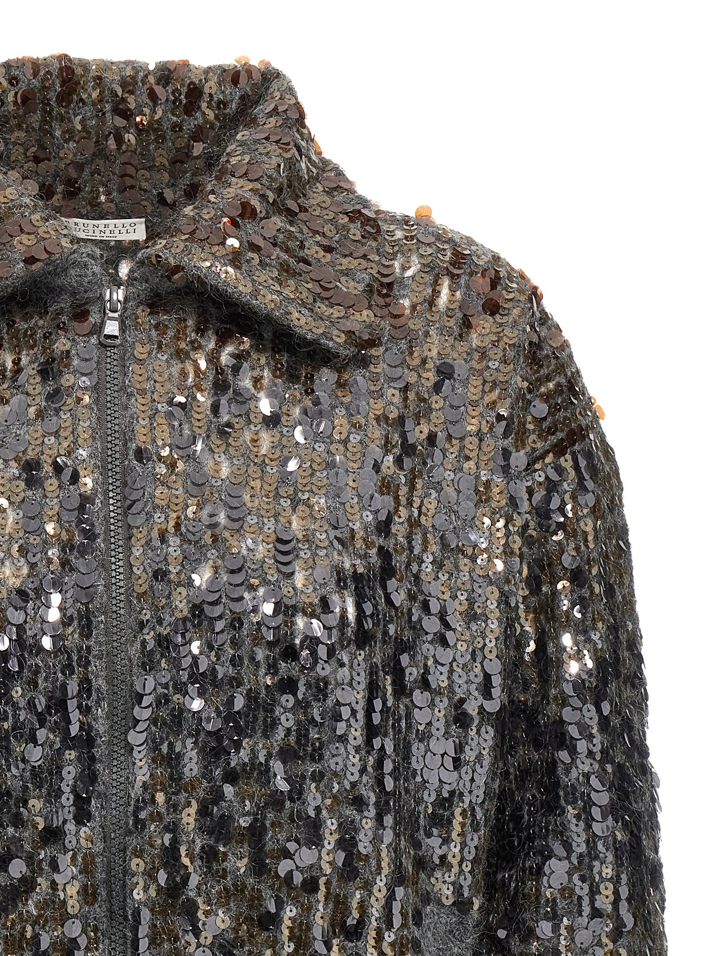 'Dazzling Dégradé Embroidery' cardigan Sweater, cardigans