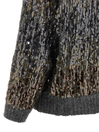 'Dazzling Dégradé Embroidery' cardigan Sweater, cardigans