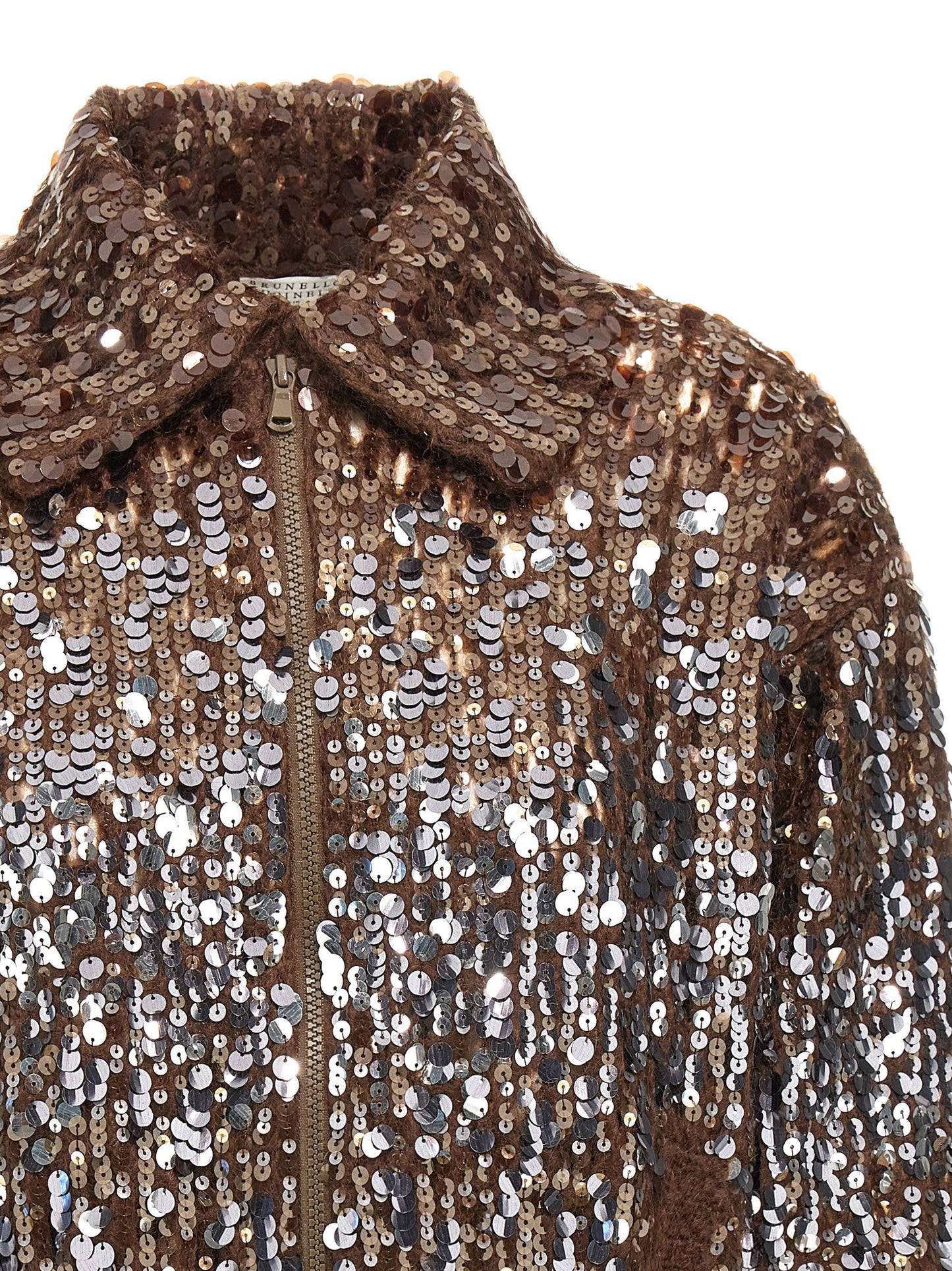 'Dazzling Dégradé Embroidery' cardigan Sweater, cardigans
