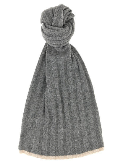 Ribbed scarf Scarves, foulards