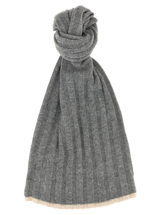 Ribbed scarf Scarves, foulards