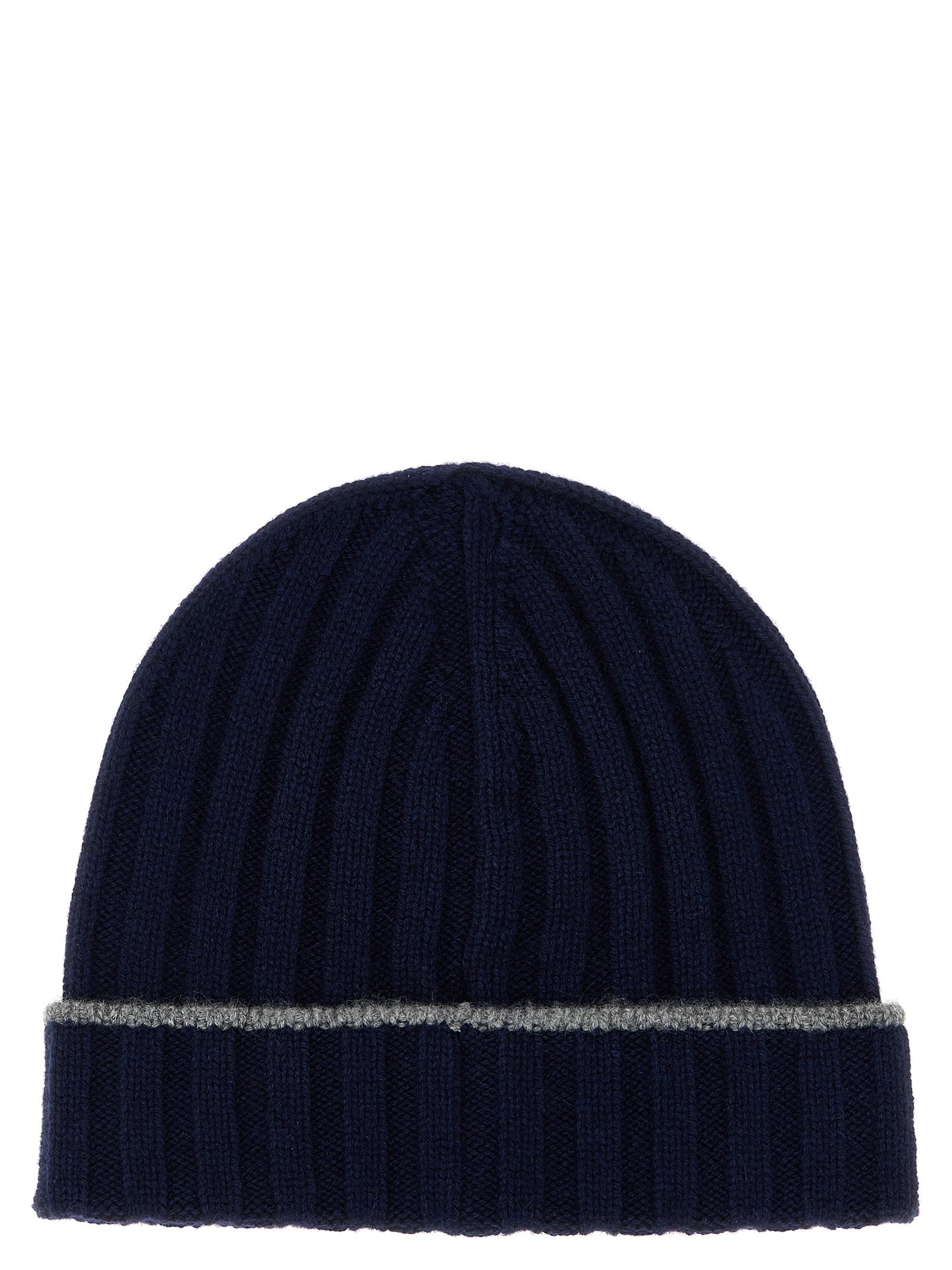 Contrast line beanie Hats