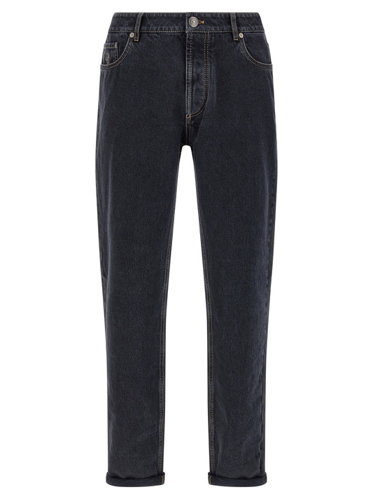 Garment-dyed jeans Jeans