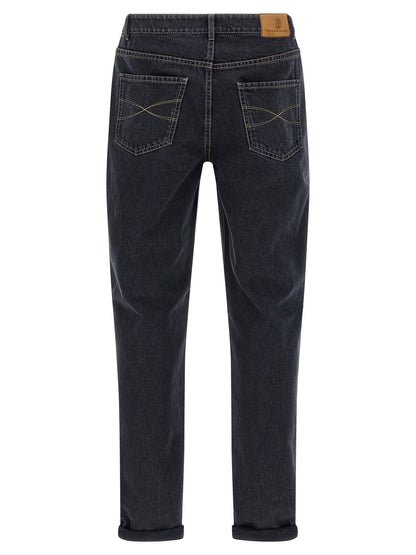 Garment-dyed jeans Jeans