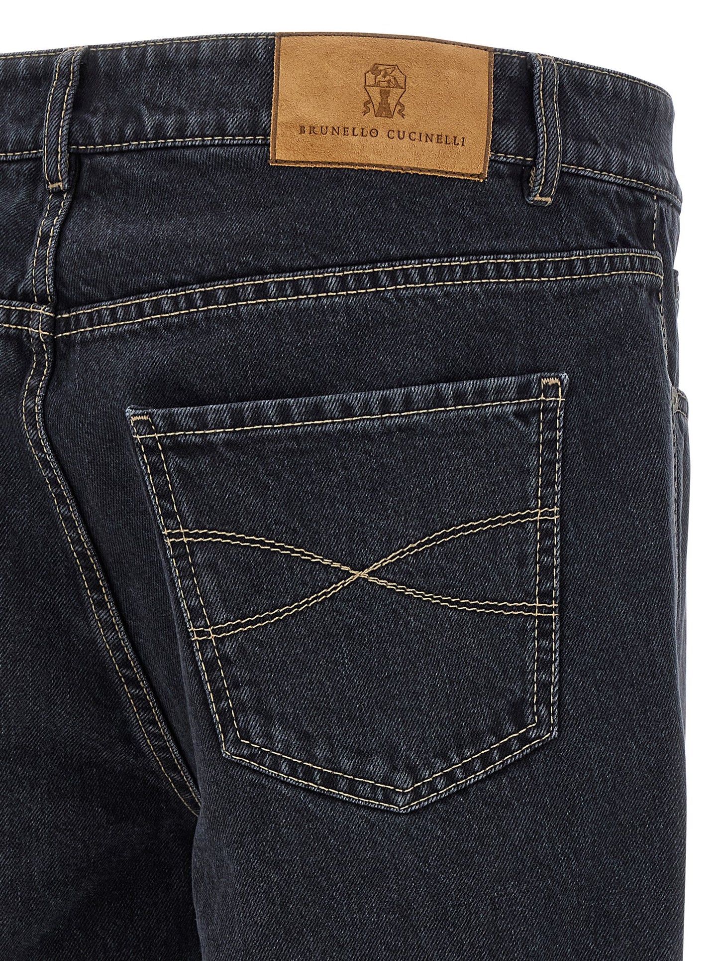 Garment-dyed jeans Jeans